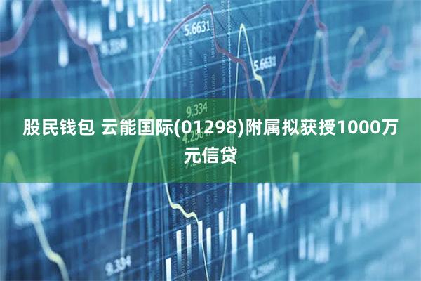 股民钱包 云能国际(01298)附属拟获授1000万元信贷