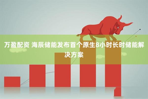 万盈配资 海辰储能发布首个原生8小时长时储能解决方案